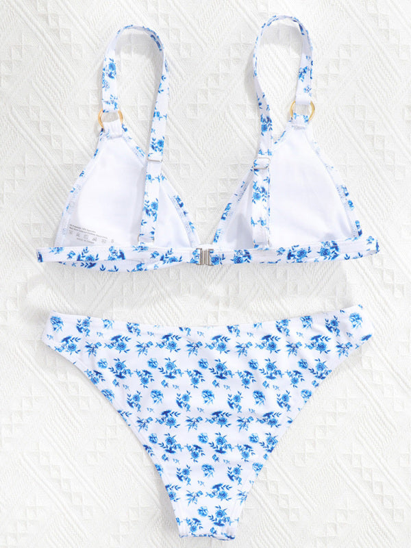 WW | Neuer Geteilter Badeanzug Europäische und Amerikanische Mode Druck Damen Badeanzug Sexy Bikini Strandbekleidung