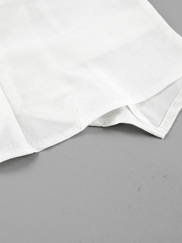 WW | Anzugweste Anzug Damen Sommer Lässig Ärmellose Weste Shorts Zweiteiliges Satz