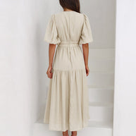 W&W | Maxikleid mit Puffärmeln
