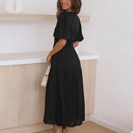 W&W | Maxikleid mit Puffärmeln