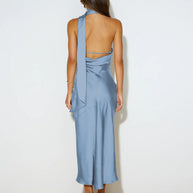 WW | Vibrant Halter-Midi-Kleid