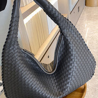 WW | Französische Hochwertige Gewebte Tasche, Vielseitige Schulter Achseltasche, Nischenstruktur Tragbare Pendeltasche