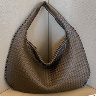 WW | Französische Hochwertige Gewebte Tasche, Vielseitige Schulter Achseltasche, Nischenstruktur Tragbare Pendeltasche