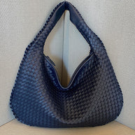 WW | Französische Hochwertige Gewebte Tasche, Vielseitige Schulter Achseltasche, Nischenstruktur Tragbare Pendeltasche