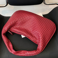 WW | Französische Hochwertige Gewebte Tasche, Vielseitige Schulter Achseltasche, Nischenstruktur Tragbare Pendeltasche