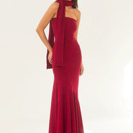 WW | Wickelsaum Schal Kleid