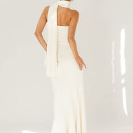 WW | Wickelsaum Schal Kleid