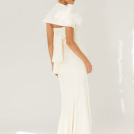 WW | Wickelsaum Schal Kleid