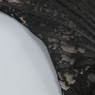 WW | Elegance Spitze Korsett Minikleid