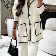 WW | Damen eleganter zweiteiliger Modeanzug set