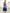 WW | Damen modisches Halfterdruck-Taillenslimming-Kleid