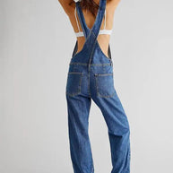 WW | Neuer Stil Jumpsuit lässig lose Denim Latzhosen