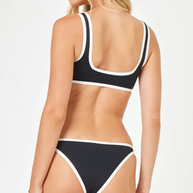 WW | Damen Bikini sexy schwarz und weiß Badeanzug Bikinis