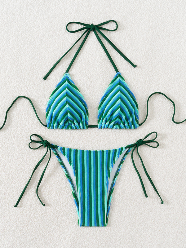 WW | Neckholder-Bikini Sommer Strandurlaub Badeanzug