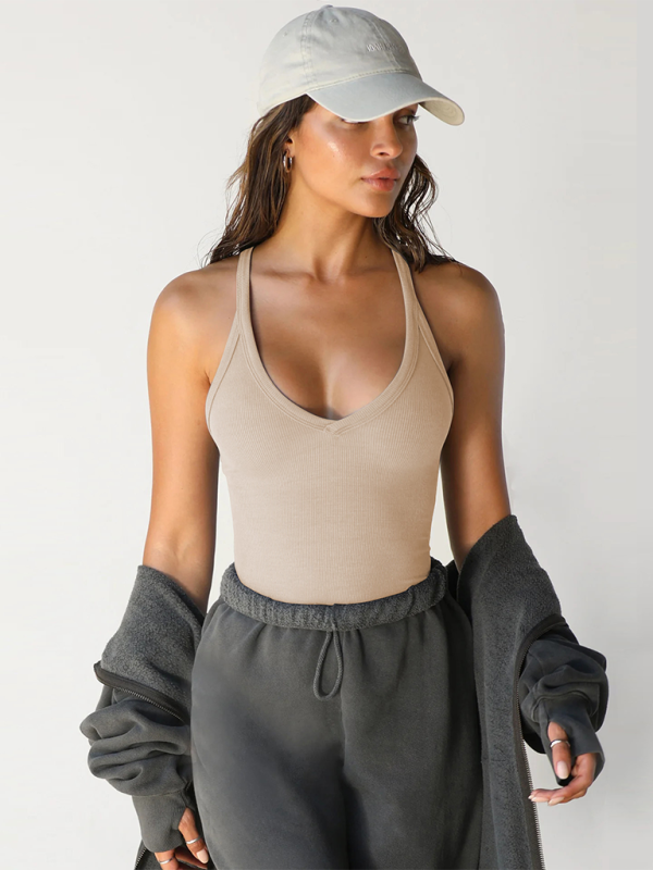 WW | Neues gestricktes West für Frauen sexy schlanke Passform Innenoberteil