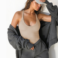 WW | Neues gestricktes West für Frauen sexy schlanke Passform Innenoberteil