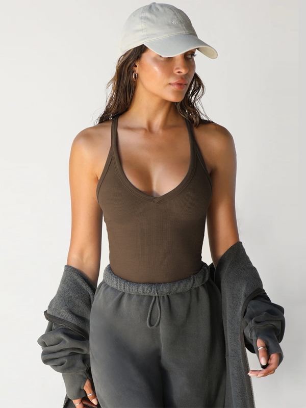 WW | Neues gestricktes West für Frauen sexy schlanke Passform Innenoberteil