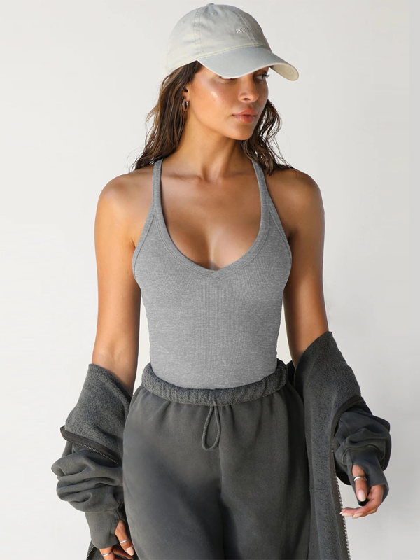 WW | Neues gestricktes West für Frauen sexy schlanke Passform Innenoberteil
