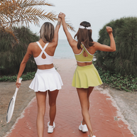 WW | Neue Tennisbekleidung Yogakleidung Outdoor-Sport Fitness Laufen Outdoor-Mode Sportkleid