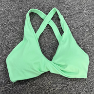 WW | Enganliegend schnelltrocknender Sport Yoga-BH für Outdoor-Laufen Cross-Back Fitness-Unterwäsche