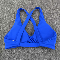 WW | Enganliegend schnelltrocknender Sport Yoga-BH für Outdoor-Laufen Cross-Back Fitness-Unterwäsche