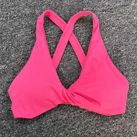 WW | Enganliegend schnelltrocknender Sport Yoga-BH für Outdoor-Laufen Cross-Back Fitness-Unterwäsche