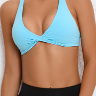 WW | Enganliegend schnelltrocknender Sport Yoga-BH für Outdoor-Laufen Cross-Back Fitness-Unterwäsche