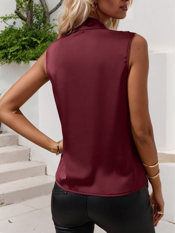 WW | Elegante Sexy Damen Ärmellose Shirt Tops