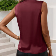 WW | Elegante Sexy Damen Ärmellose Shirt Tops