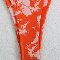 WW | Blumenmuster Halterneck-Bikini