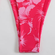 WW | Blumenmuster Halterneck-Bikini
