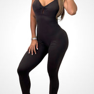 WW | Damen sexy rückenfreies Yoga Fitness Overall