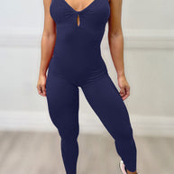 WW | Damen sexy rückenfreies Yoga Fitness Overall