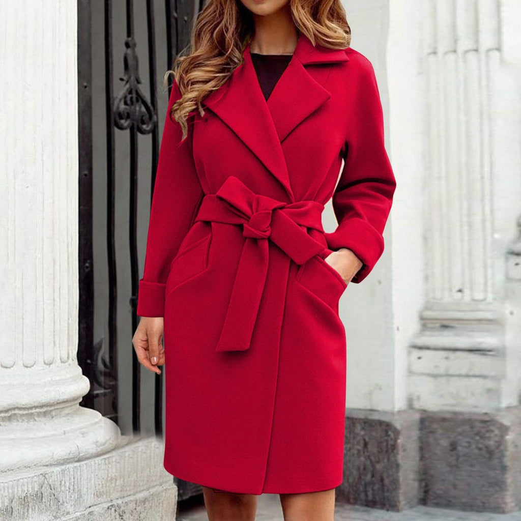 Wolff | Schicker Langer Trenchcoat Mit