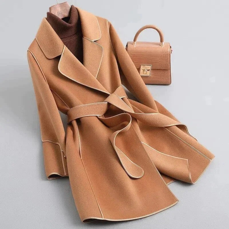 Wolff | Klassischer Langer Trenchcoat Mit