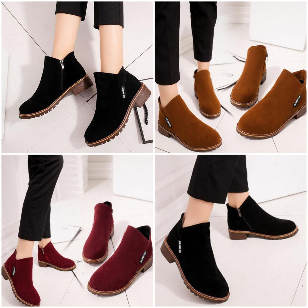 W&W Mode | Lässige Wildlederboots
