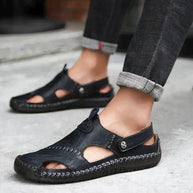 WW | Orthopädische Ledersandalen