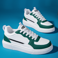 Myriam - Schnürbare Plateau-Sneakers