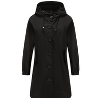 W&W Wasserdichte Jacke mit Kapuze