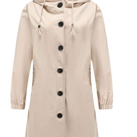 W&W Wasserdichte Jacke mit Kapuze