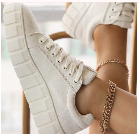 WW | Modische Orthopädische Damen-Sportschuhe mit Plateausohle
