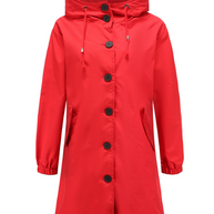 W&W Wasserdichte Jacke mit Kapuze
