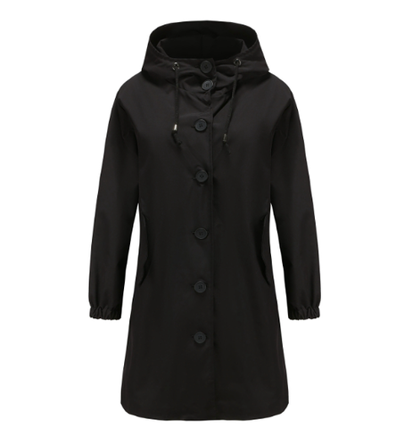 W&W Mode Wasserdichte Jacke mit Kapuze