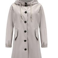 W&W Wasserdichte Jacke mit Kapuze