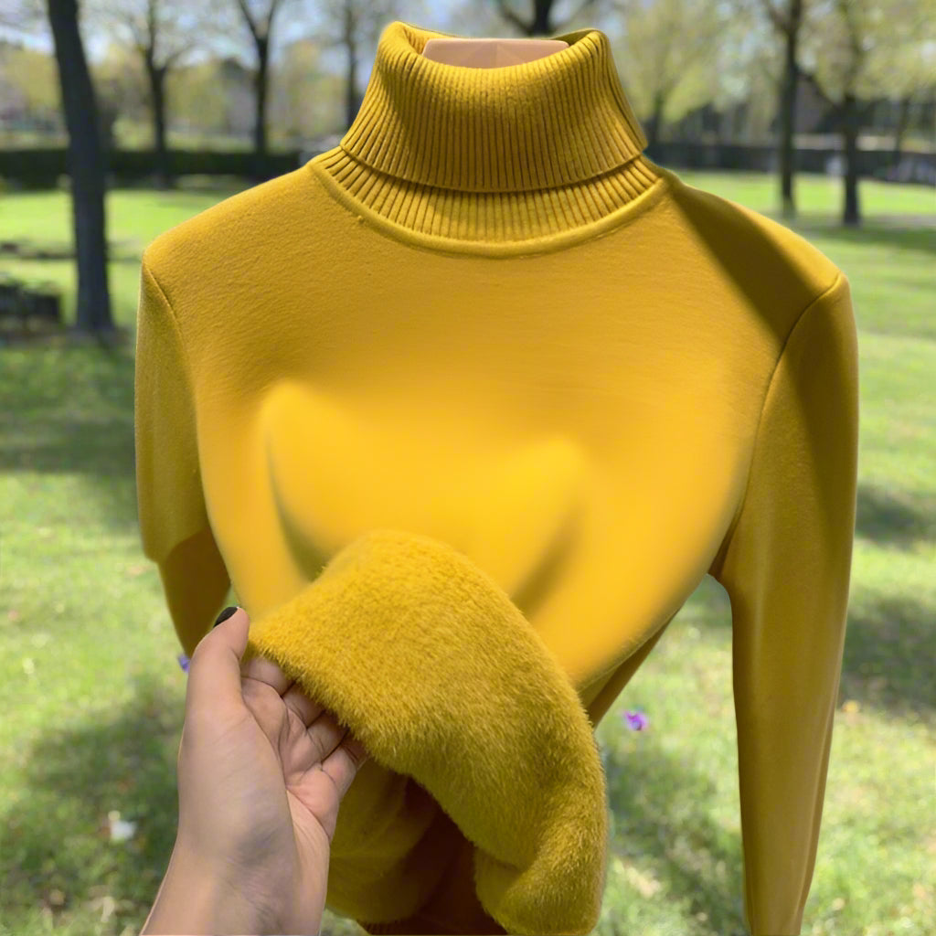 WW | Gemütlicher Woll Rollkragenpullover für Damen