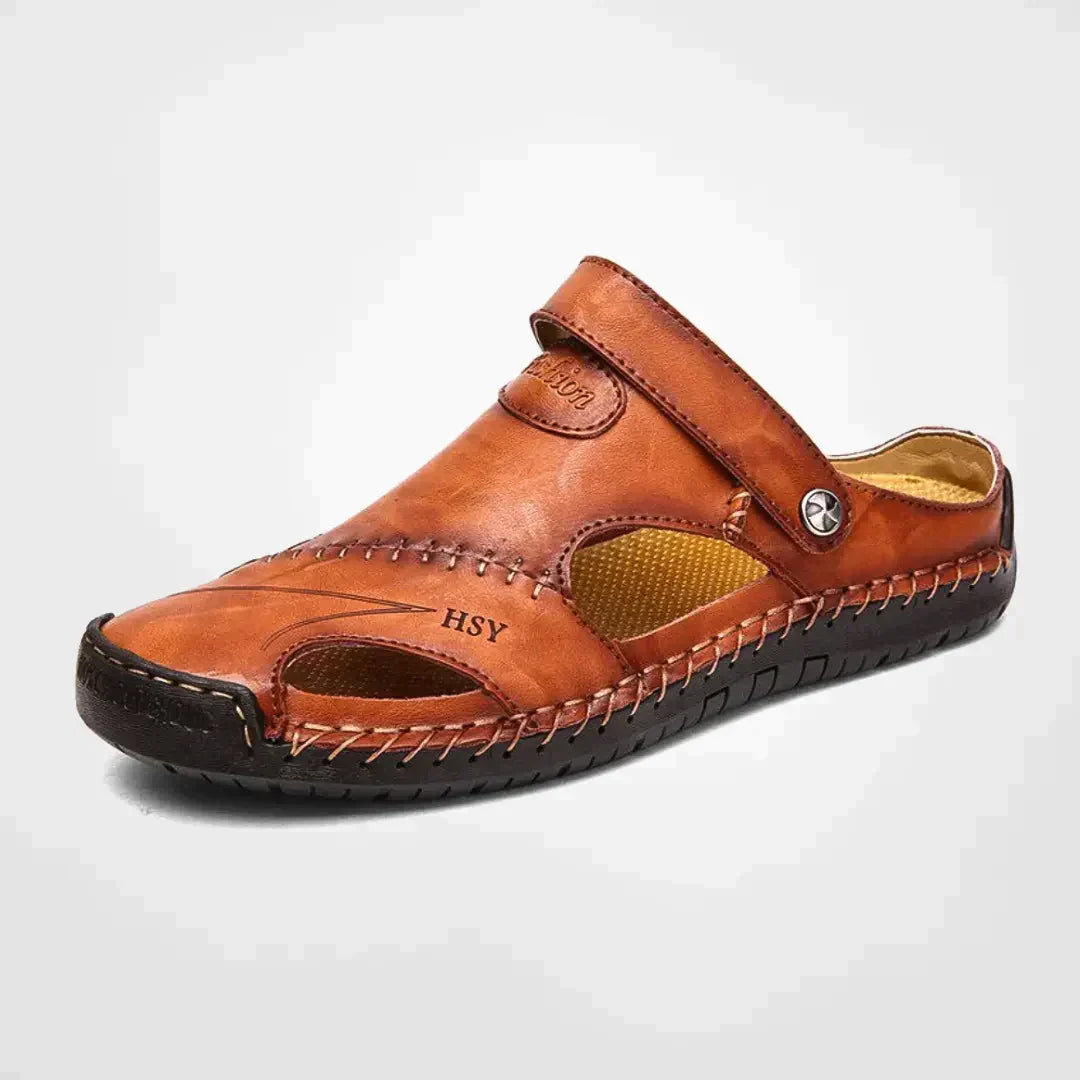 W&W Mode | Orthopädische Ledersandalen