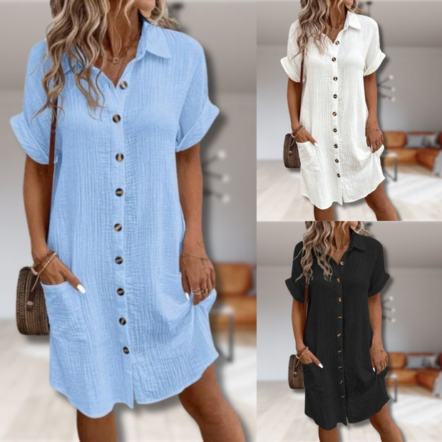 WW | Trendy Blusen Kleid