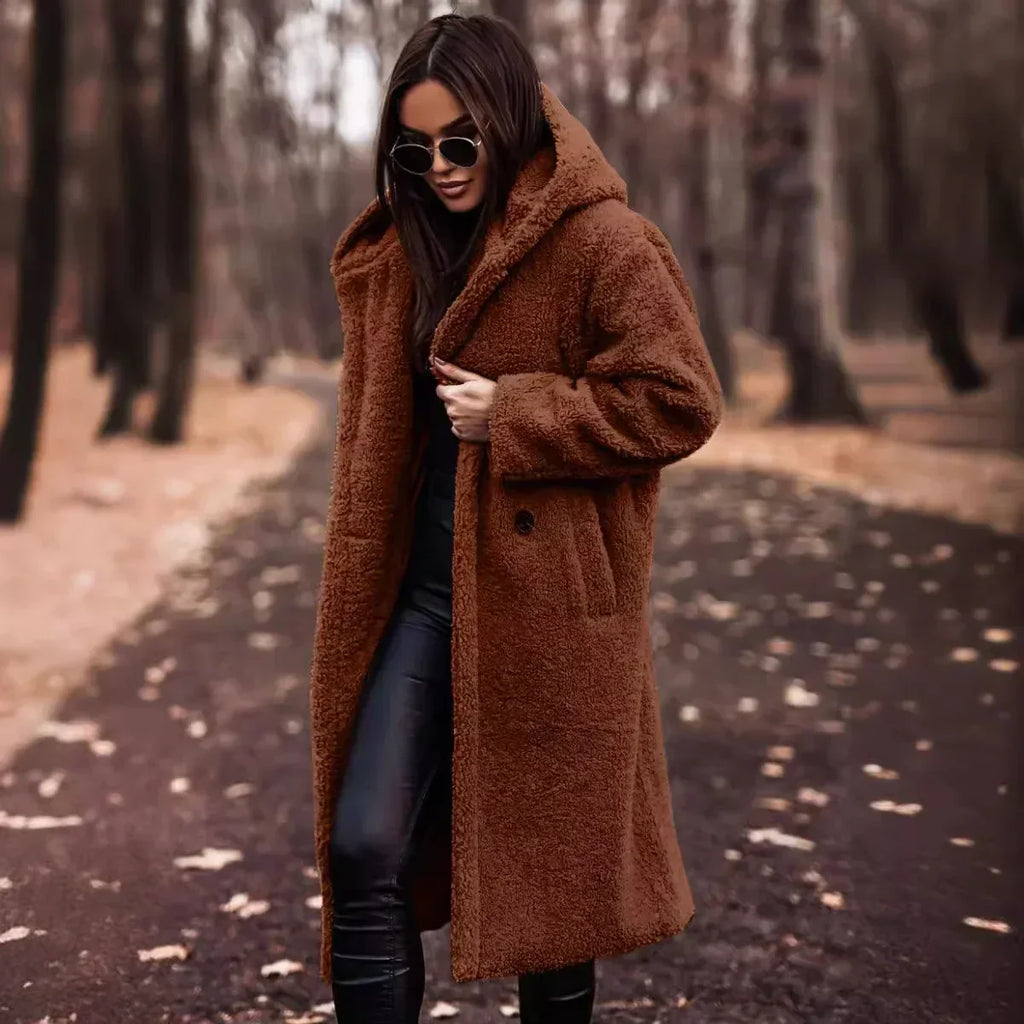 WW | Plüsch Herbstmantel für Damen