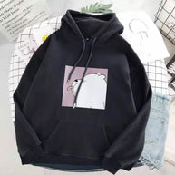 WW | Stylischer Oversize-Kapuzenpulli