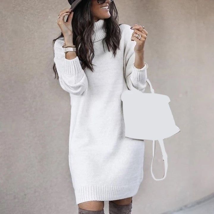 W&W Mode | Langes Strickkleid